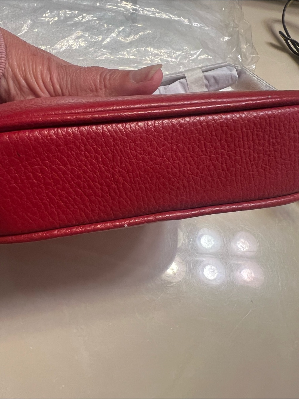 NWT Coach Nolita Pebbled Leather Wristlet - Picture 10 of 12